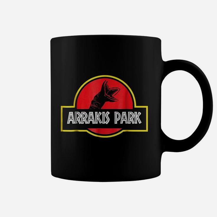Dune Gift Science Fiction Arrakis Park Mashup Dinosaur Coffee Mug