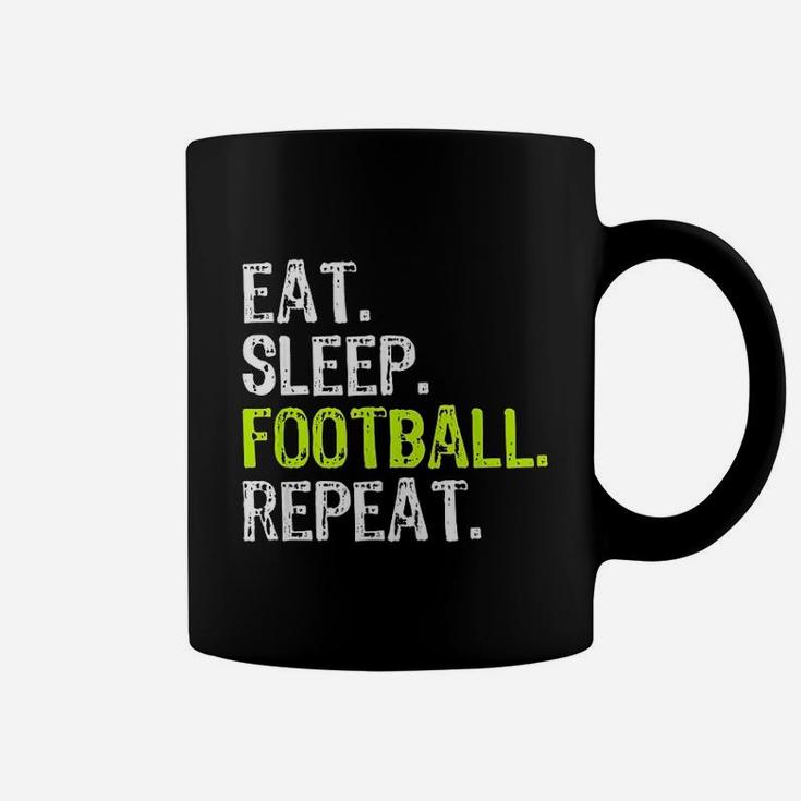 Eat Sleep Football Repeat Player Cool Gift Coffee Mug