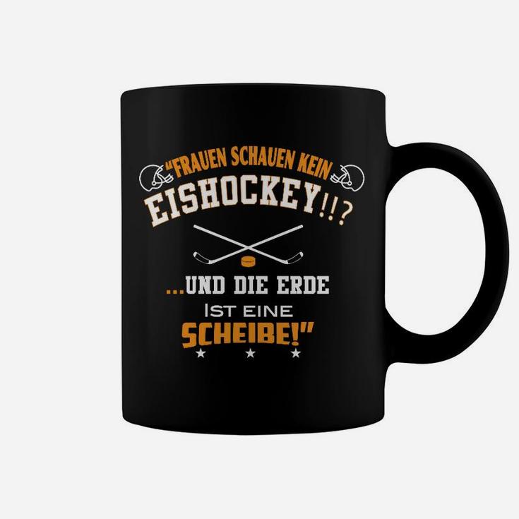 Eishockeyfrauen Erde Scheibe Tassen