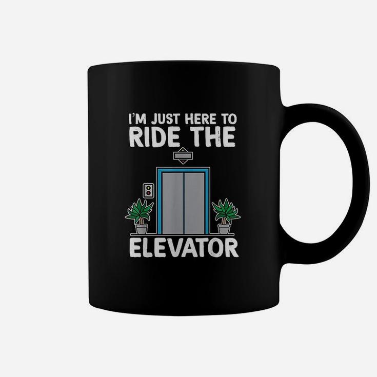 Elevator Mechanic Engineer Funny Elevators Lovers Take Ride Coffee Mug