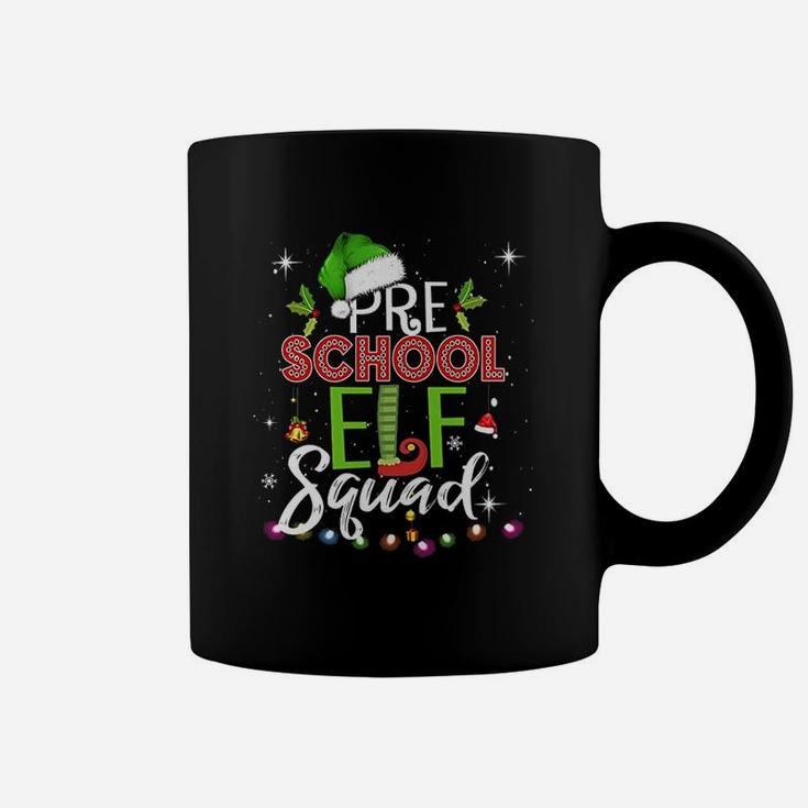 Elf Squad Pre School Christmas Teacher Coffee Mug