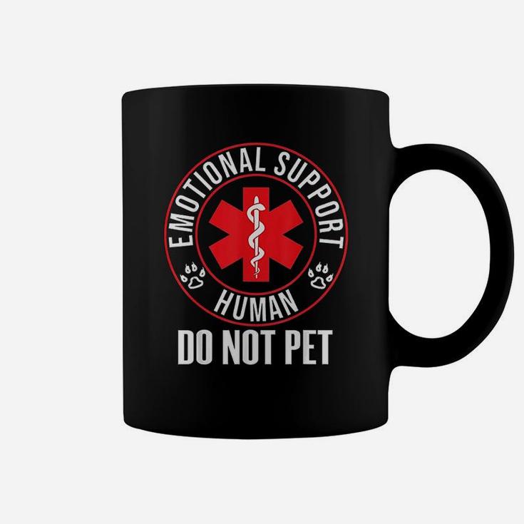 Emotional Support Human Do Not Pet Service Dog Love Coffee Mug