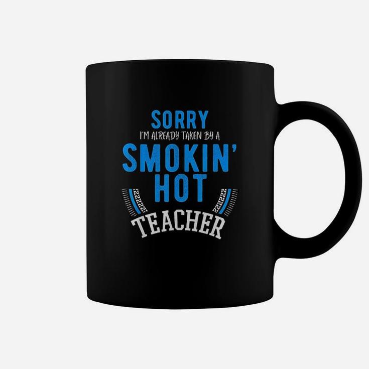 Engaged To A Teacher Funny Marry Hot Teachers Coffee Mug