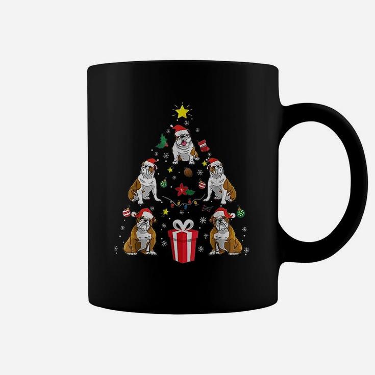 English Bulldog Christmas Ornament Coffee Mug