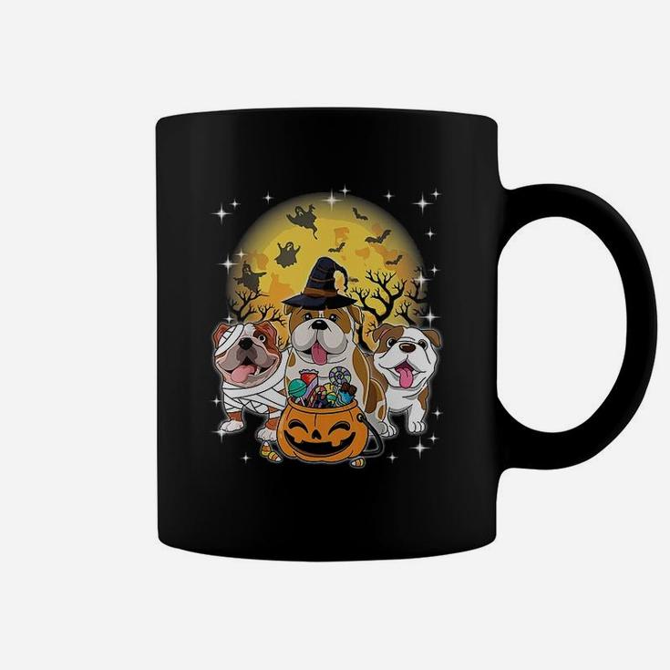 English Bulldog Halloween Coffee Mug