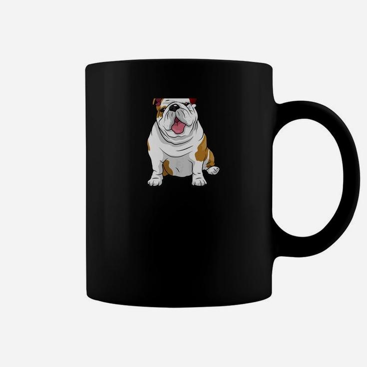 English Bulldogs Funny Bulldogs Pups Holidays Back Coffee Mug