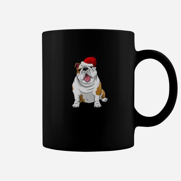 English Bulldogs Funny Bulldogs Pups Holidays Coffee Mug