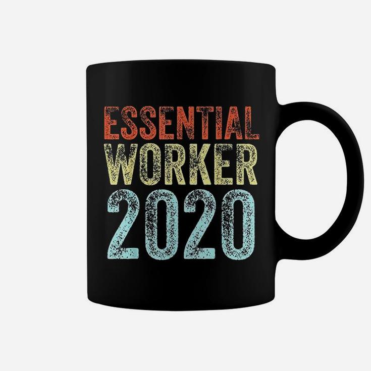 Essential Worker 2020 Funny Job Vintage Employee Gift Coffee Mug