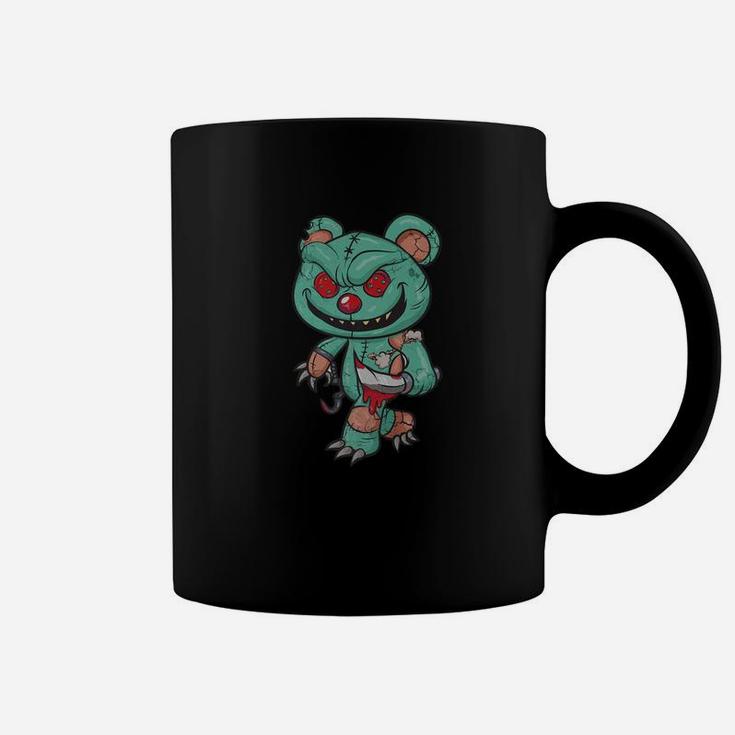Evil Teddy Bear Monster Happy Halloween Day Coffee Mug