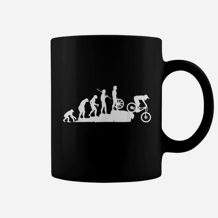 Evolution Downhill Mountain Bike Mtb Mountain Biking Coffee Mug