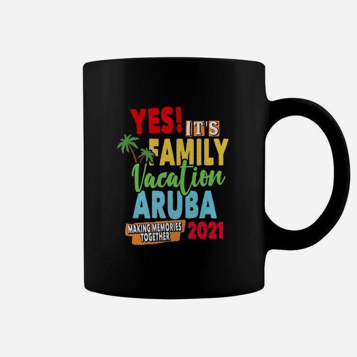 Family Vacation 2021 Aruba Coffee Mug