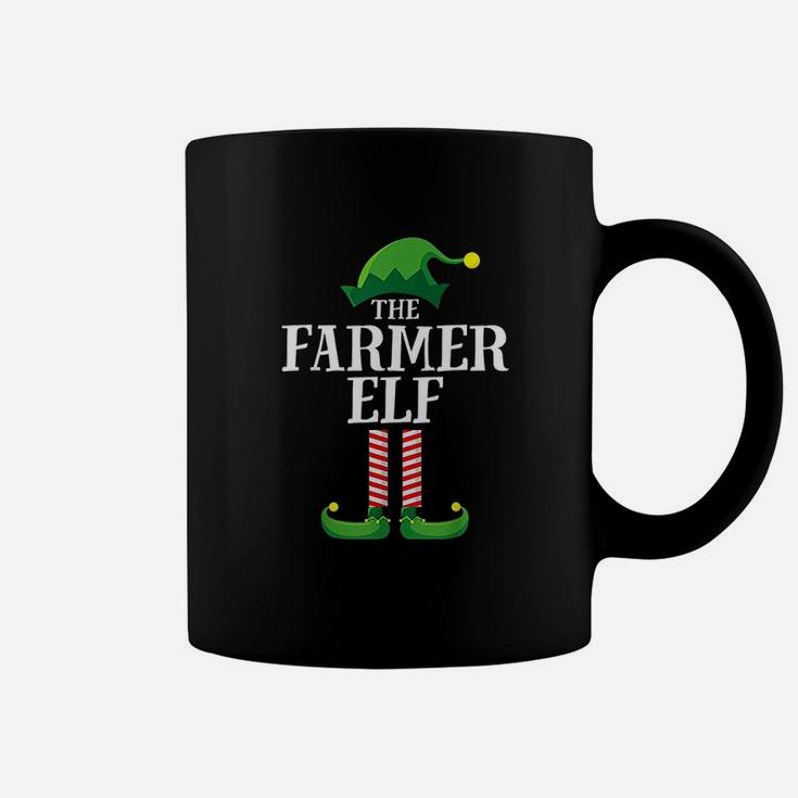 Farmer Elf Matching Family Group Christmas Party Pajama Coffee Mug