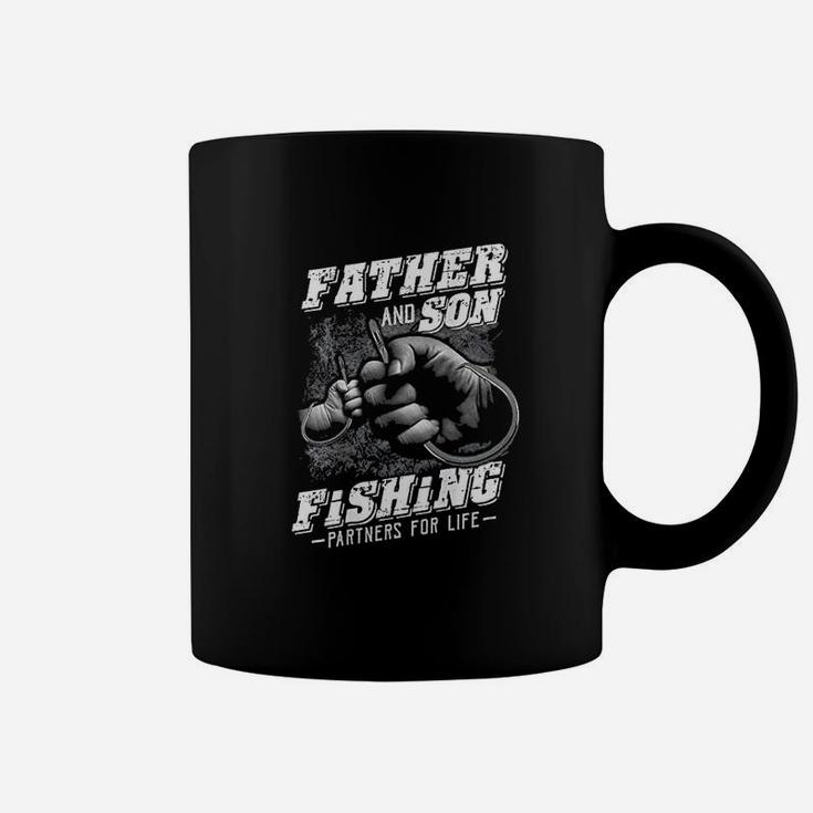 Father And Son Fishing Partner For Life Father Day Coffee Mug