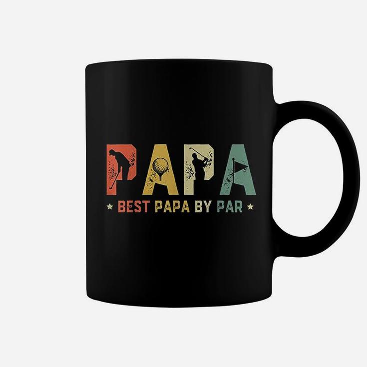Fathers Day Best Papa By Par Golf Gift Papa Golf Coffee Mug