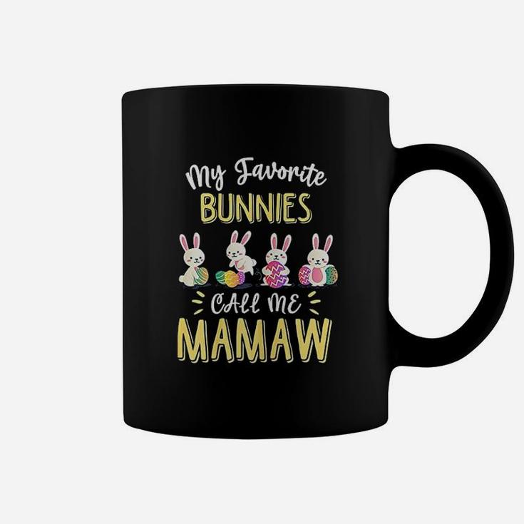 Favorite Bunnies Call Me Mamaw Coffee Mug
