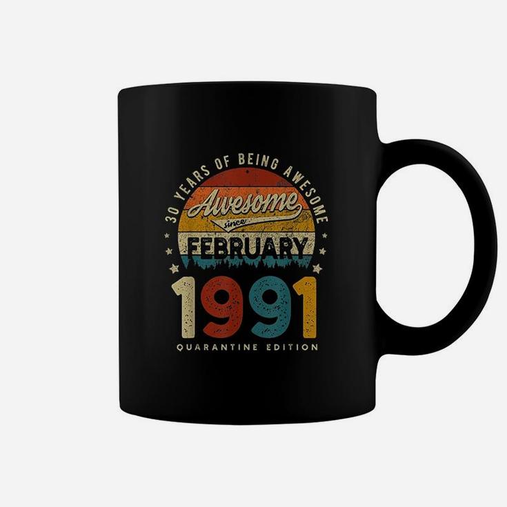 February 1991 Vintage 31 Years Old 31st Birthday  Coffee Mug