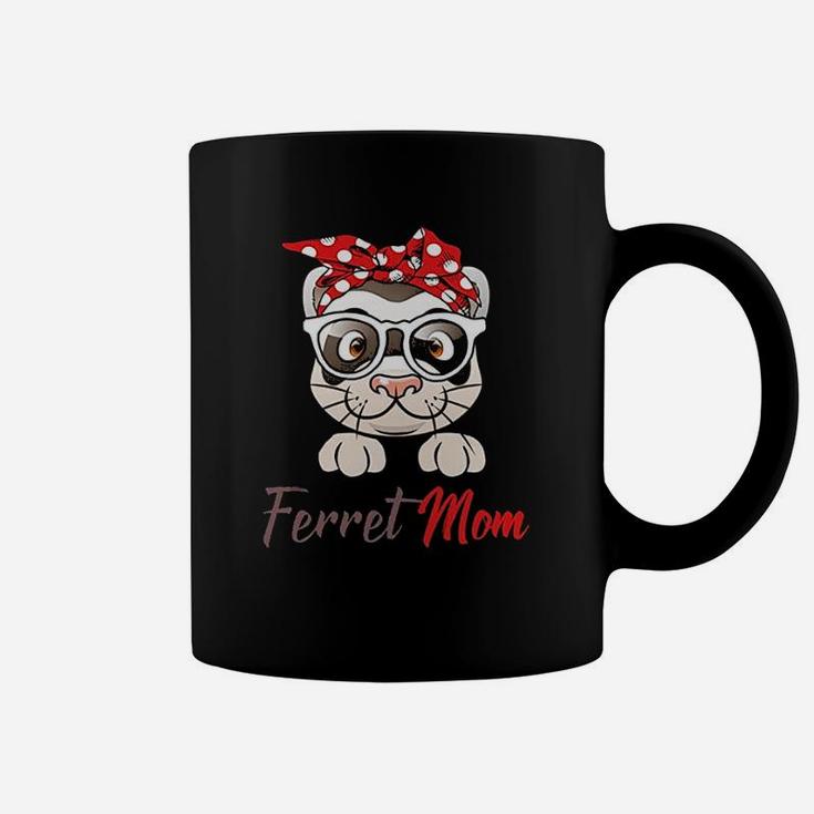 Ferret Mom Funny Coffee Mug