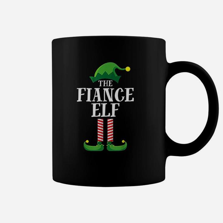 Fiance Elf Family Christmas Party Coffee Mug