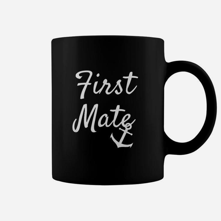 First Mate Matching Couple Cruise Boating Coffee Mug