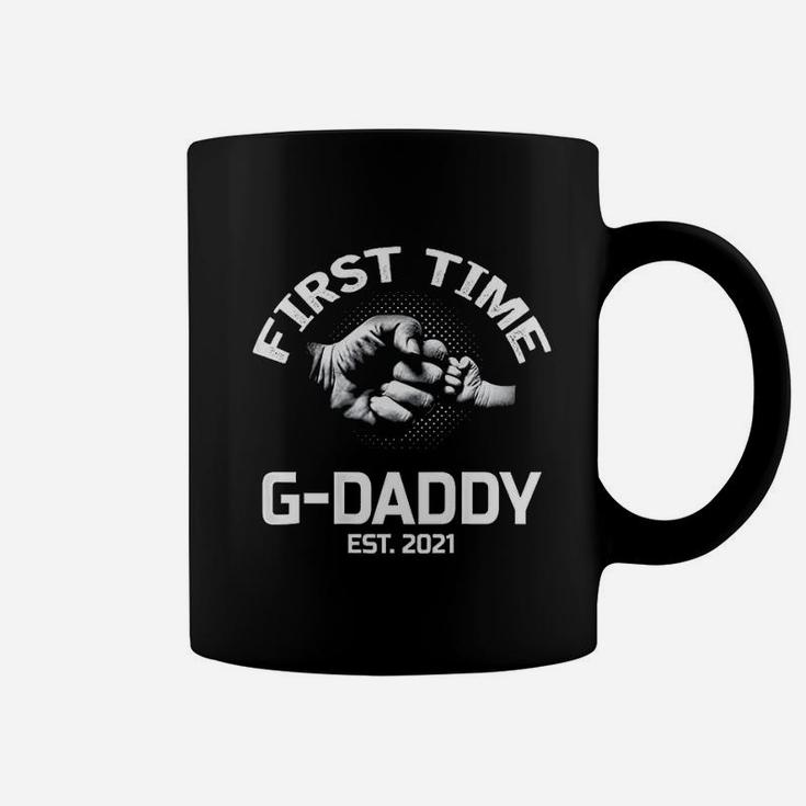 First Time G Daddy Est 2021 Gift For Dad Grandpa Uncle Coffee Mug