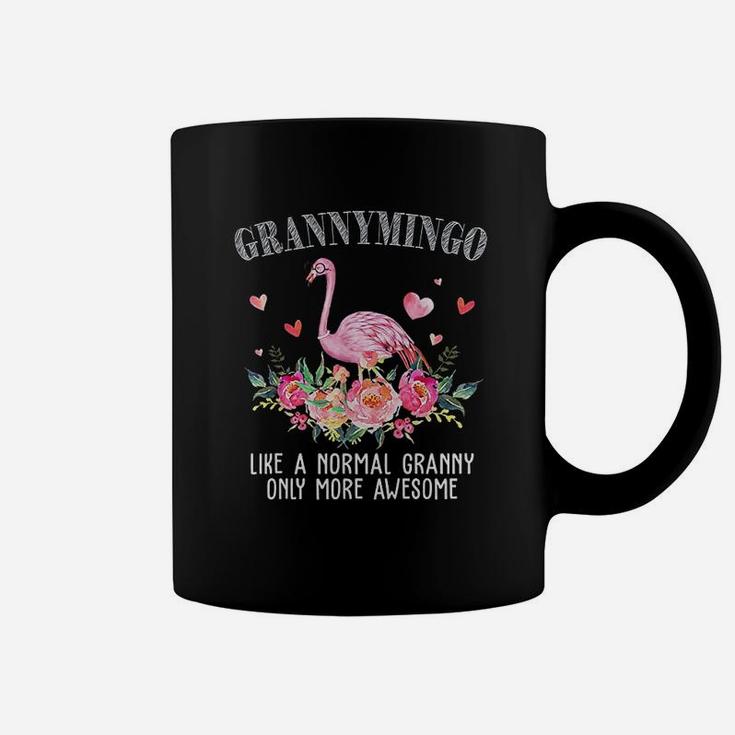 Flamingo Grannymingo Like A Normal Granny Gift Funny Grandma Coffee Mug