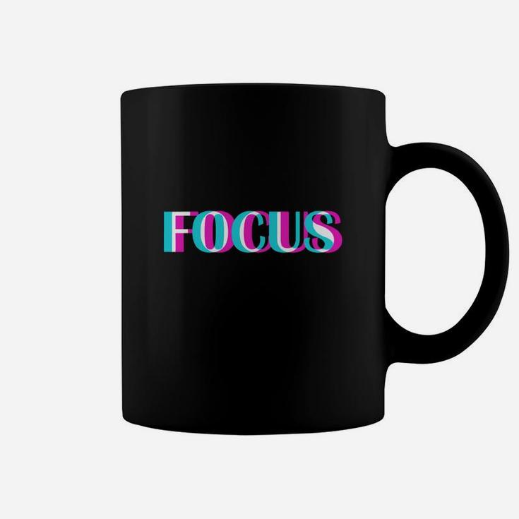 Focus Optical Illusion Funny Trippy Anaglyph Photography Coffee Mug