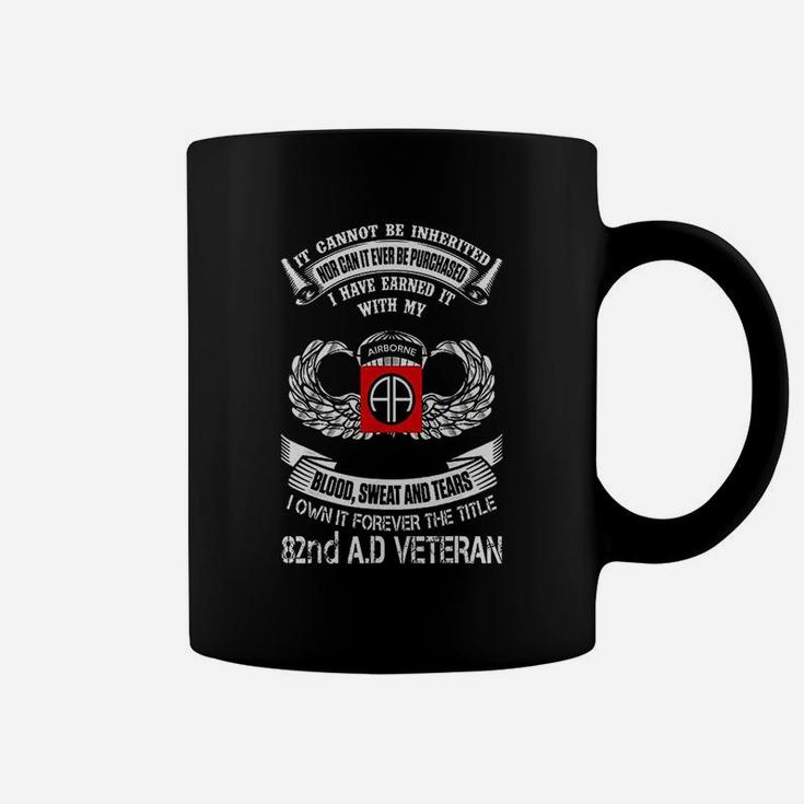 Forever The Title 82nd Airborne Division Veteran Military Sign Military Fan Sign Coffee Mug