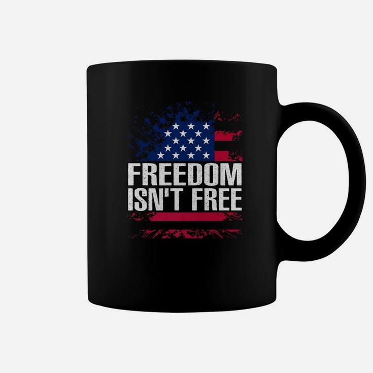 Freedom Isnt Free Shirt Veteran Patriotic American Flag Premium Coffee Mug