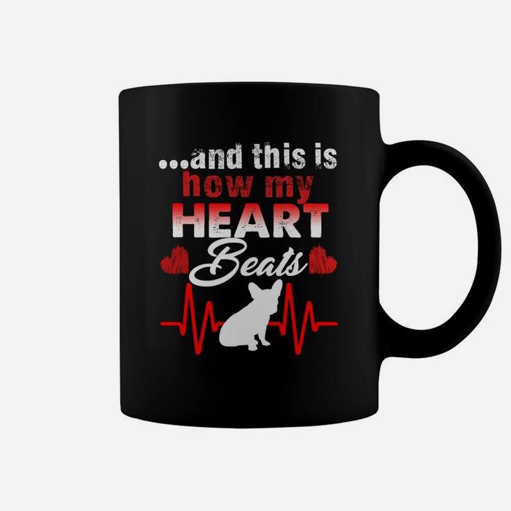 French Bulldog French Bulldog Loves Coffee Mug