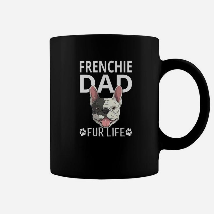 Frenchie Dad Fur Life Dog Fathers Day Gift Pun Coffee Mug