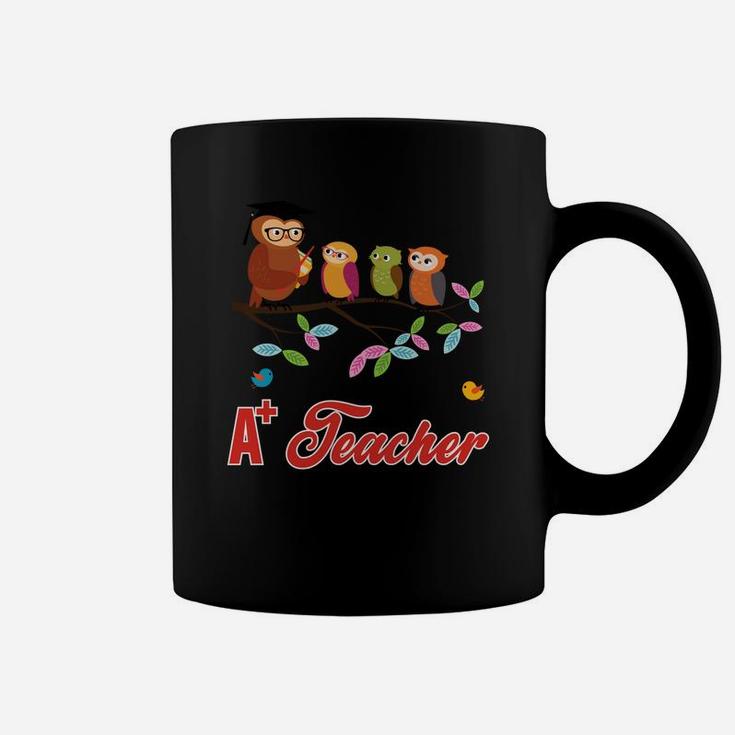 Funny A Teacher Of Cute Owls Coffee Mug