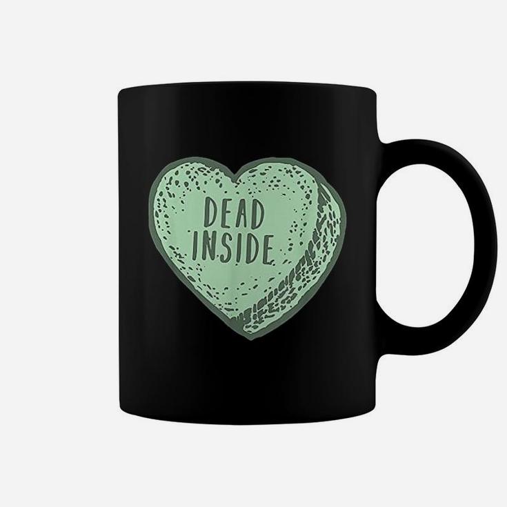 Funny Anti Valentines Day Gift Design With Candy Heart Coffee Mug