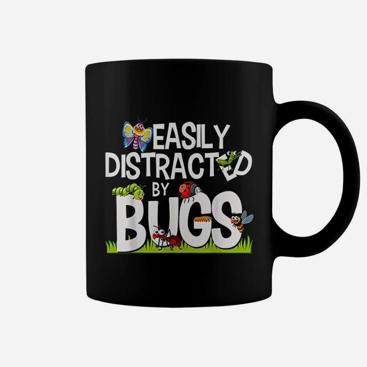 Funny Bug Insects Easily Distracted By Bugs Coffee Mug