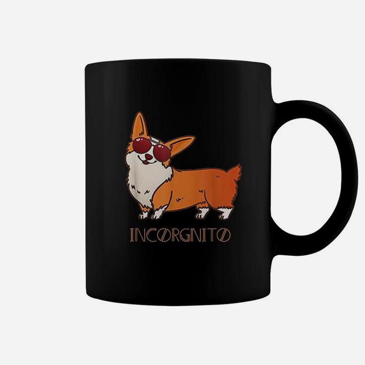 Funny Corgi Incorgnito Dog Pun Cute Pet Coffee Mug