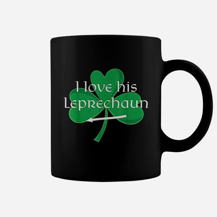 Funny Couples St Patricks Day I Love His Leprechaun Coffee Mug