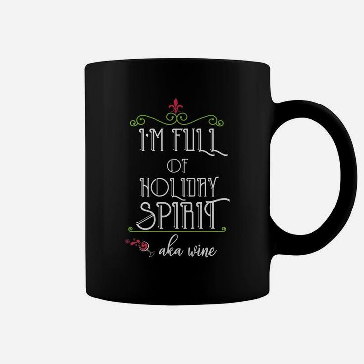 Funny Drinking Christmas Holiday Wine Spirit Coffee Mug