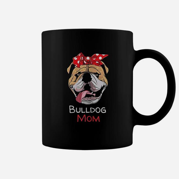 Funny English Bulldog Mom Mothers Day Coffee Mug