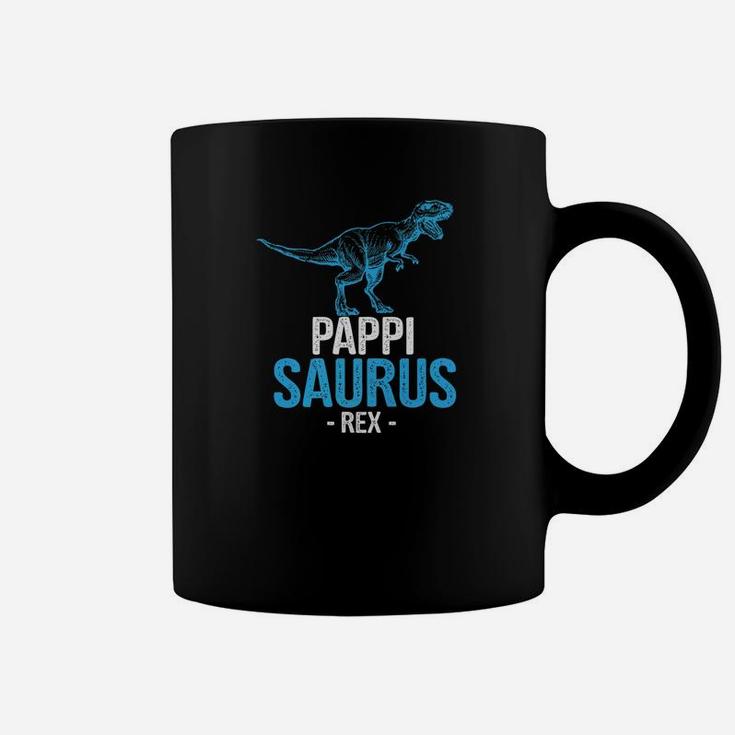 Funny Fathers Day Gift For Grandpa Pappi Saurus Rex Premium Coffee Mug