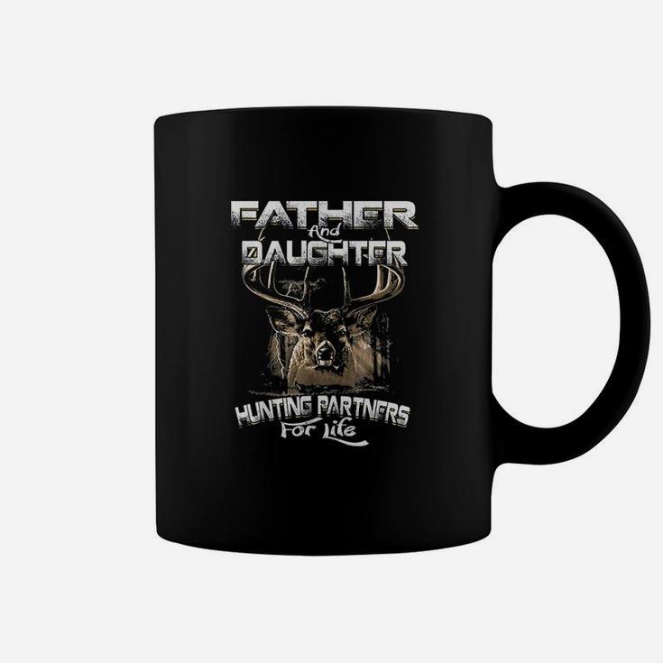 Funny Gift Father And Daughter Hunting Partners For Life Coffee Mug