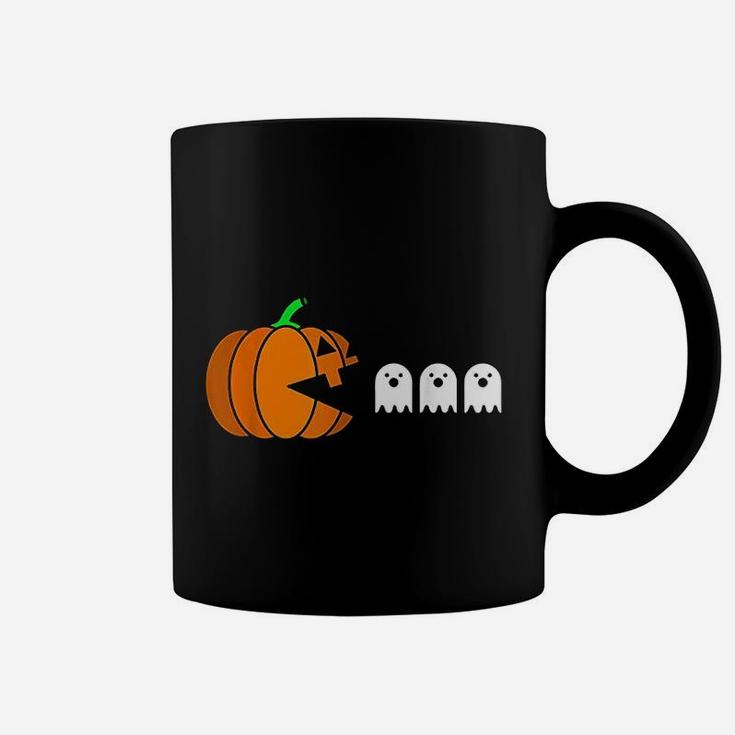 Funny Halloween Pixel Video Game Coffee Mug