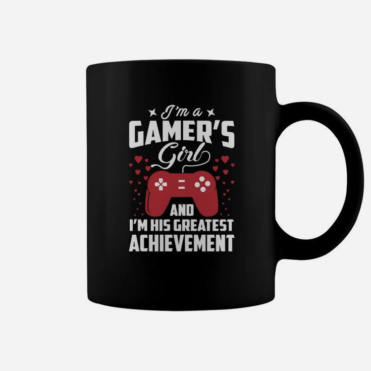 Funny I'm A Gamer Girl Shirt I Love My Gamer Boyfriend Coffee Mug