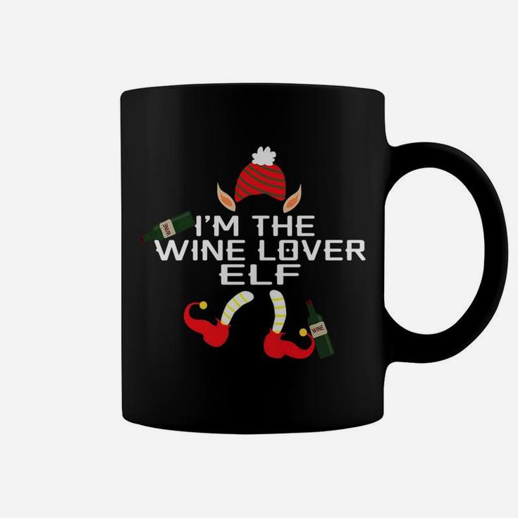 Funny Im The Wine Lover Elf Christmas Family Gift Coffee Mug