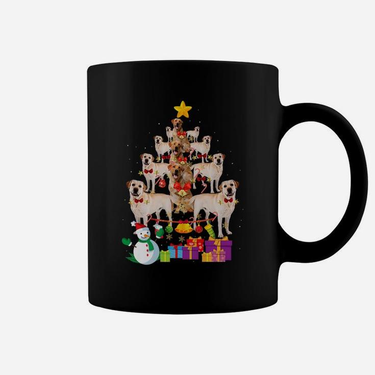Funny Labrador Christmas Dog Tree Xmas Gift Coffee Mug