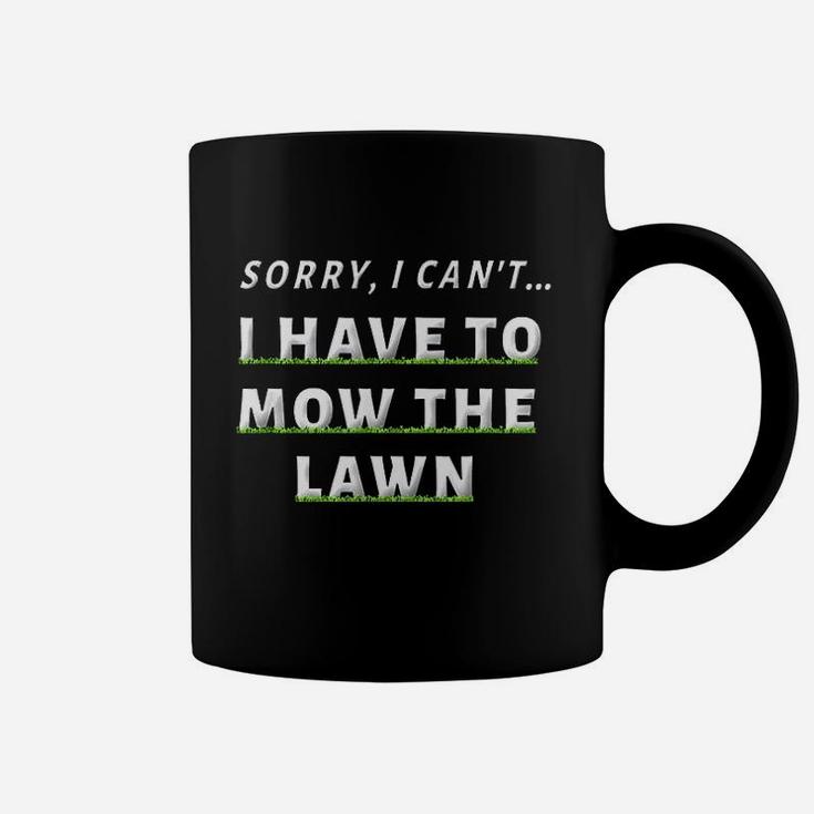 Funny Lawn Mowing Grass Cutting Mower Dad Father Gifts Coffee Mug