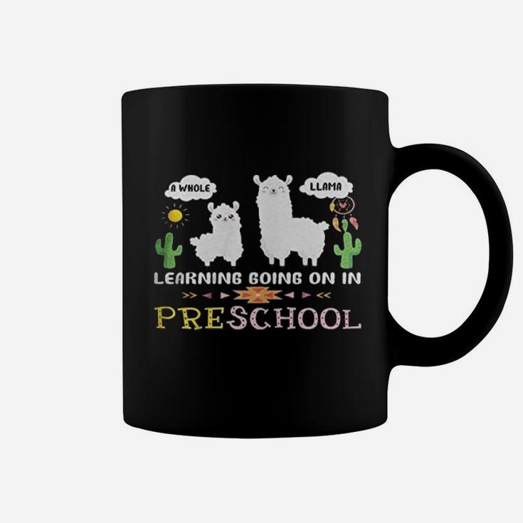 Funny Llama Preschools Teachers Back To School Gifts Coffee Mug