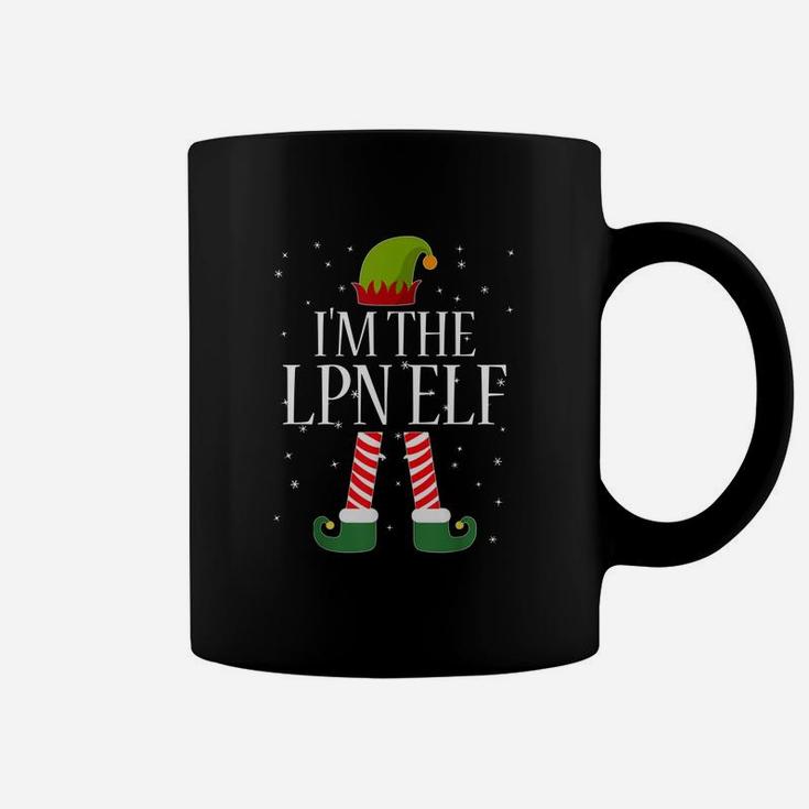 Funny Lpn Elf Licensed Practical Nurse Christmas Tee Gift Shirt Coffee Mug
