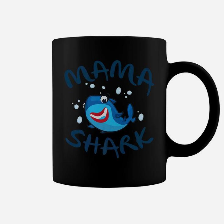 Funny Mama Shark Gift For Mom Fish Shark Lovers Coffee Mug