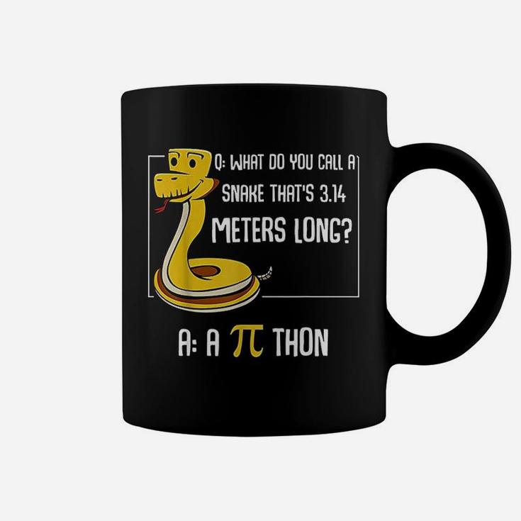 Funny Math Lover Number Pi Thon Snake Calculating Coffee Mug