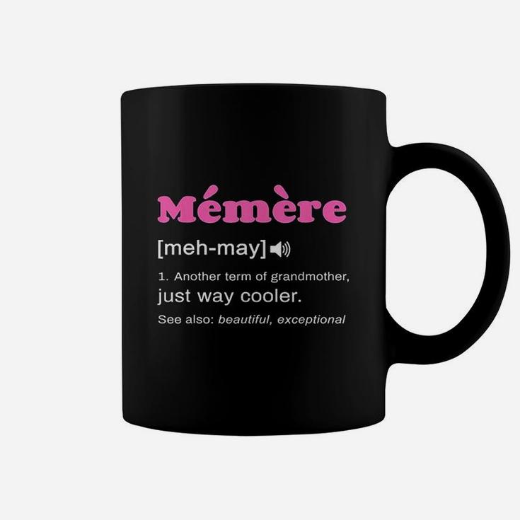 Funny Memere Definition Gift For French Grandmother Coffee Mug
