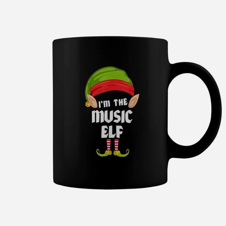 Funny Music Elf Matching Family Group Pj Christmas Coffee Mug